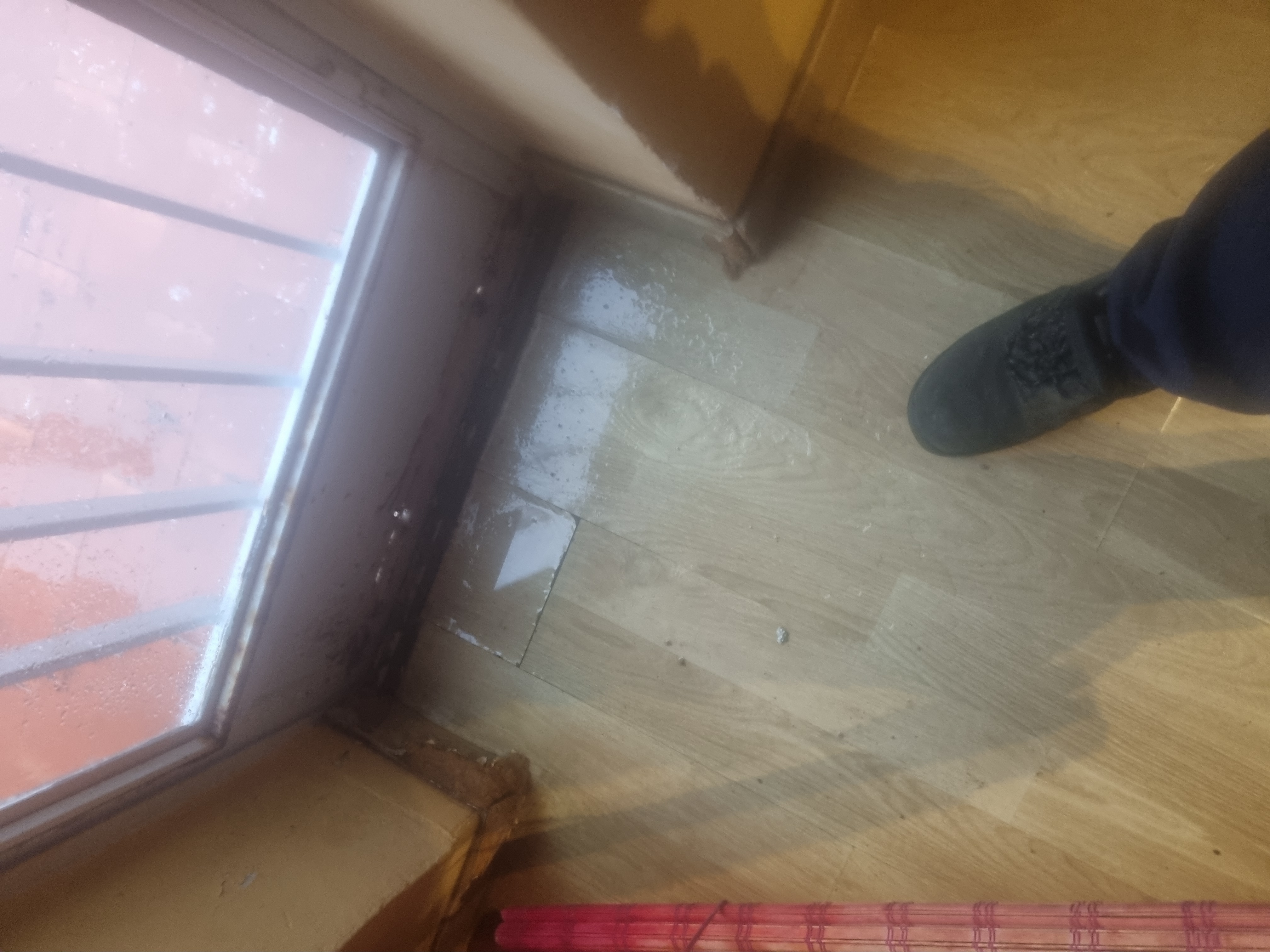 Entra aigua per la terrassa