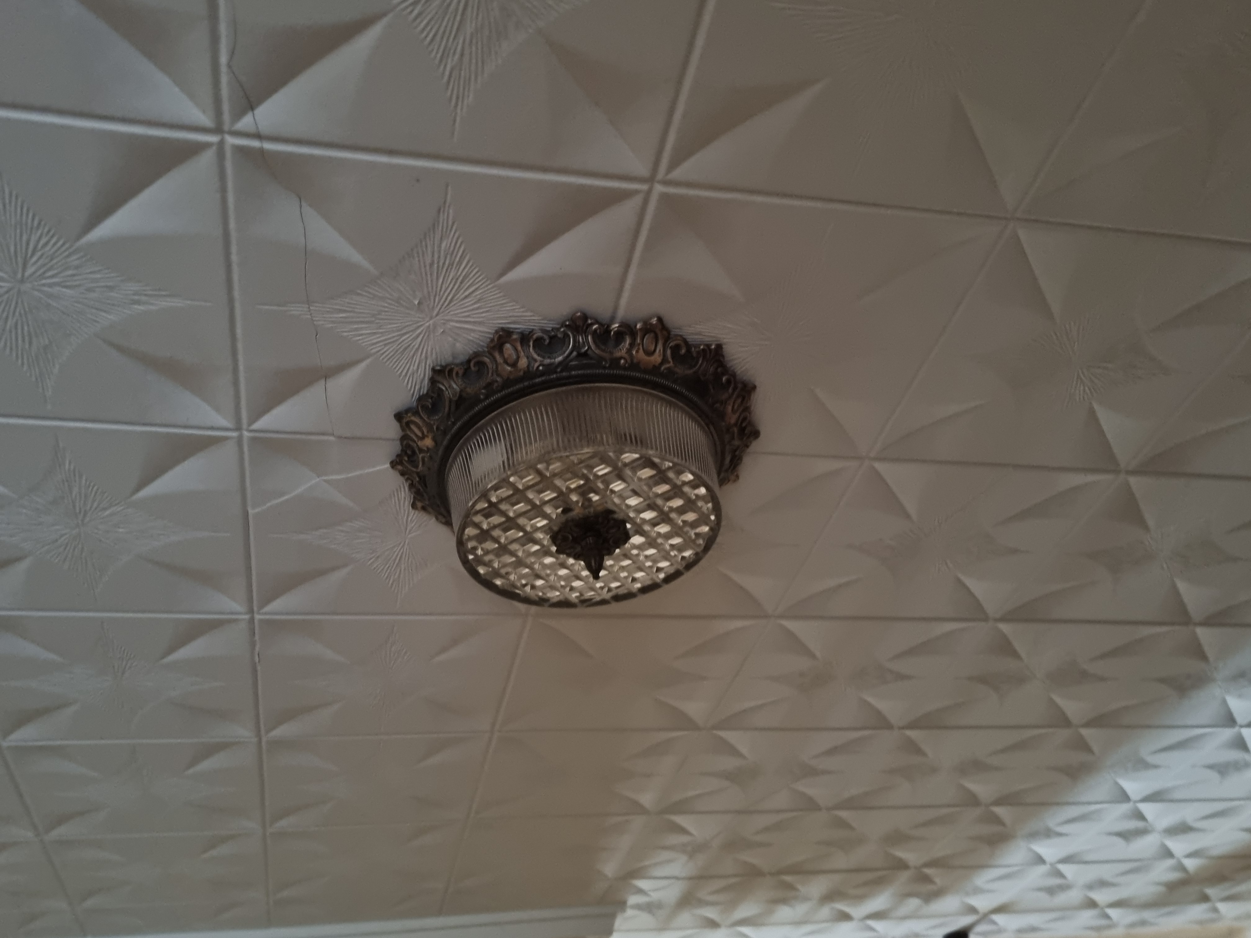 Esquerdades al sostre.